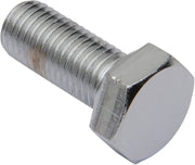 Drag Specialties Replacement Fine Thread Hex Head Bolts Chrome Polished Silver 10 Pack - MPB146