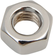 Drag Specialties Hex Nuts Silver 100 Pack