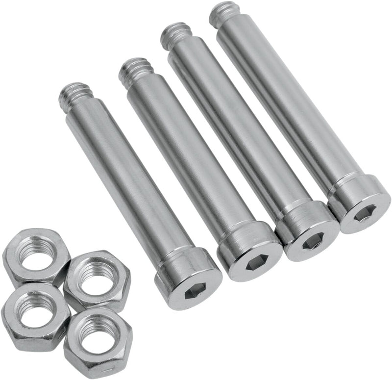 Gardner-Westcott Caliper Mounting Bolt Kit Chrome Silver Socket-Head Brake Caliper - C-80-43