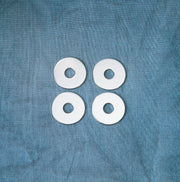 Drag Specialties Washer Set Silver Tumbled 4 Pack - MKDR4