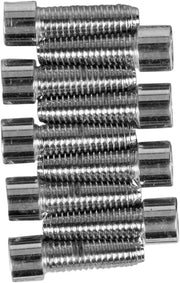 Drag Specialties Kicker Cover Bolt Set Chrome Silver Smooth Socket-Head - MK160S