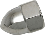 Drag Specialties Acorn Nut Sets Silver 10 Pack - MPB105
