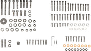 Drag Specialties Complete Motor Bolt Kit Chrome Silver Smooth Socket-Head Steel