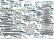 Drag Specialties Complete Motor Bolt Kit Chrome Silver Smooth Socket-Head Steel - MK108S