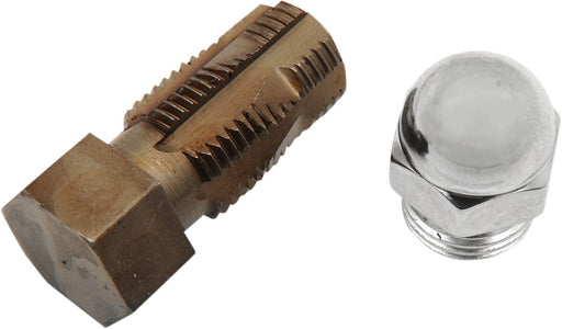 Colony Timing Plugs Chrome Silver Acorn Oversized Crankcase Oil Tank Set