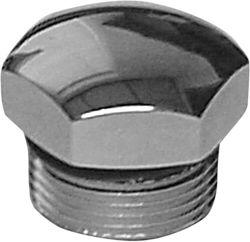 Colony Transmission Plug Chrome Silver Hex Aluminium