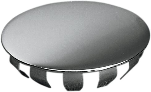 Drag Specialties Swingarm Pivot Cap/Headlight Visor Hole Plug Silver - MKDR7
