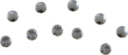 Drag Specialties End Plugs Silver Socket Steel 10 Pack