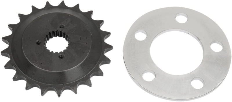 Drag Specialties Offset Sprocket Kit Black Mainshaft