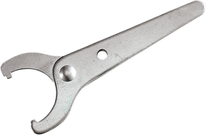 Drag Specialties Shock Spanner Wrench Silver Zinc Plated Steel