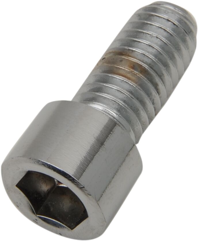 Drag Specialties Replacement Coarse Thread Socket-Head Bolts Chrome Polished Silver Smooth 5 Pack
