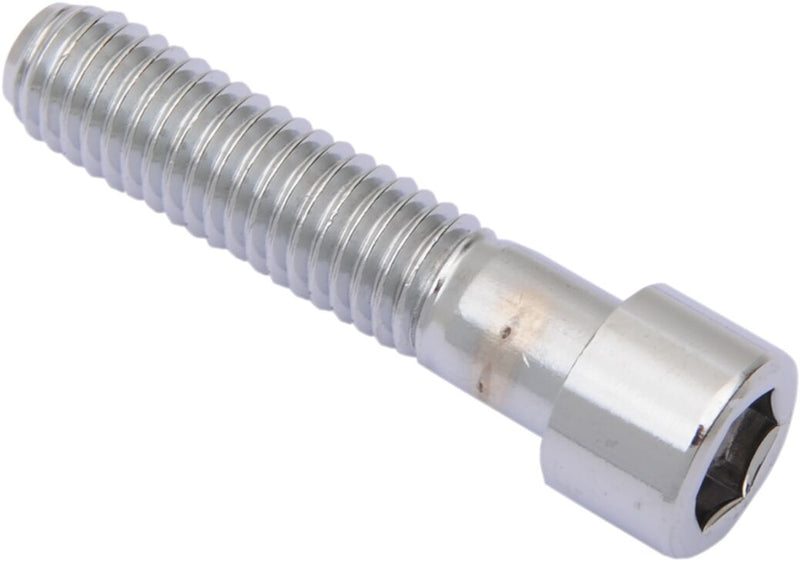 Drag Specialties Replacement Coarse Thread Socket-Head Bolts Chrome Polished Silver Smooth 5 Pack - MPB726S