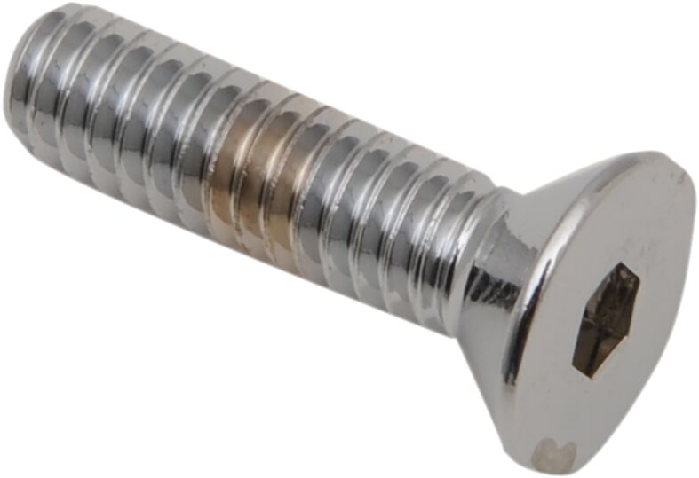 Drag Specialties Countersunk Socket-Head Bolts Silver 10 Pack - MPB367