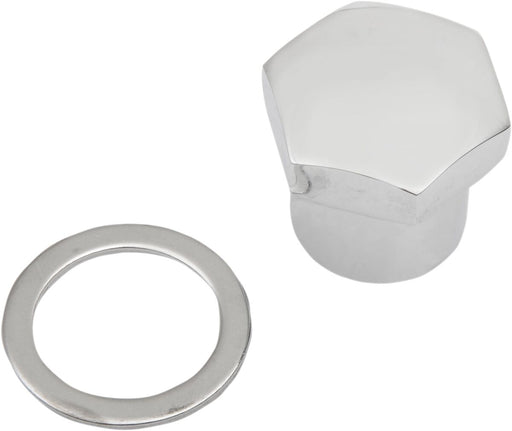 Colony Hex Stem Nut Chrome Silver