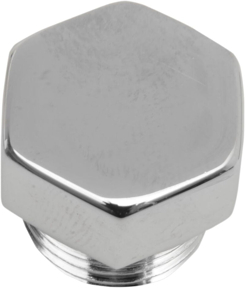 Colony Timing Plugs Chrome Silver Hex Crankcase
