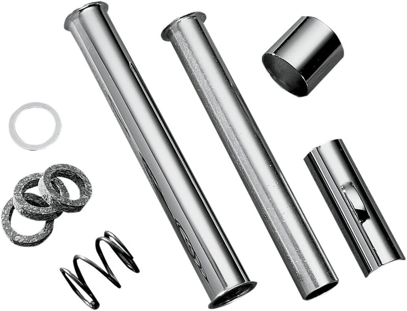 Drag Specialties Chrome Pushrod Tube Assembly