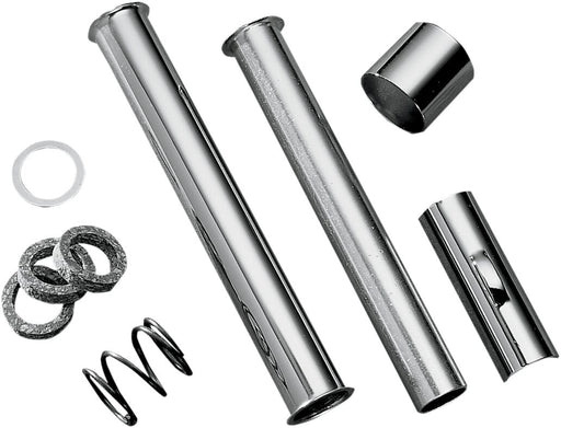 Drag Specialties Chrome Pushrod Tube Assembly for 1948-1965 Harley-Davidson Touring Motorcycles