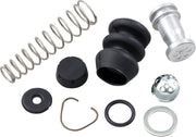 Drag Specialties Rear Brake Master Cylinder Rebuild Kit Black Silver Wagner-Style