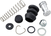 Drag Specialties Rear Brake Master Cylinder Rebuild Kit Black Silver Wagner-Style - 11603