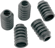 Drag Specialties Master Cylinder Boots Black Rear Rubber 5 Pack