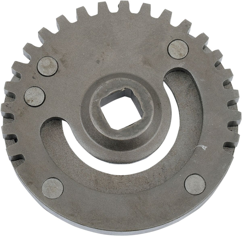 Drag Specialties Replacement Starter Gear Silver Oversize (+0,020")