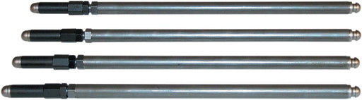 S&S Cycle Adjustable Pushrods Pushrod Set Chromoly Steel Set of 4