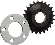 Drag Specialties Offset Sprocket Kit Black Mainshaft