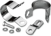 Drag Specialties Midway Exhaust Mounting Kit Bracket Chrome Middle