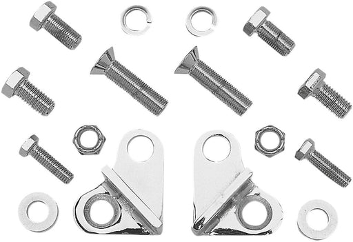 Burly Brand Rear Lowering Kit Black Chrome Steel
