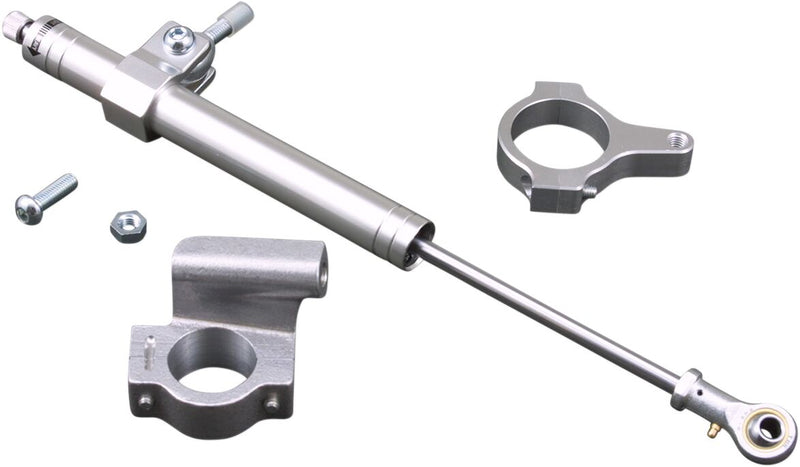 Drag Specialties Steering Damper Kits Chrome Satin