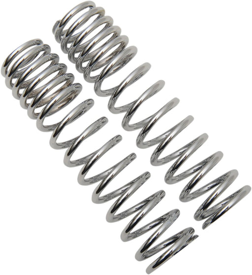 Progressive Suspension Shock Springs for 12-Series & 412-Series 12 Series Chrome Rear Pair