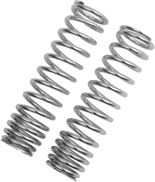 Progressive Suspension Shock Springs for 12-Series & 412-Series 12 Series Chrome Rear Pair