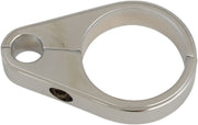 Drag Specialties Die-Cast Cable Clamp Chrome Silver Single Cable Clutch Aluminium