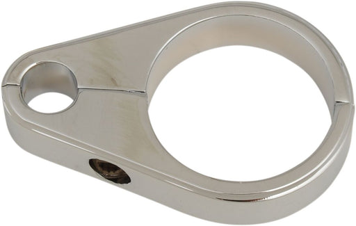 Drag Specialties Die-Cast Cable Clamp Chrome Silver Single Cable Clutch Aluminium