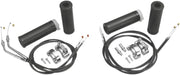 S&S Cycle Dual-Cable Throttle Assembly Kit Black Chrome Dual Cable Twist Throttle