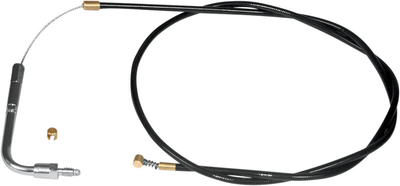 S&S Cycle Replacement Throttle/Idle Cable for Dual-Cable Throttle Assembly Kits Black Throttle Cable