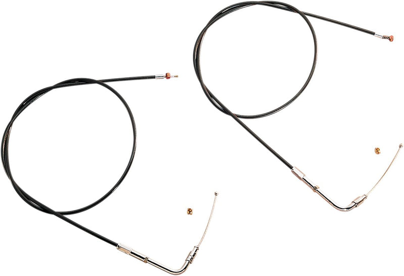 S&S Cycle Black Vinyl Throttle/Idle Cable Each