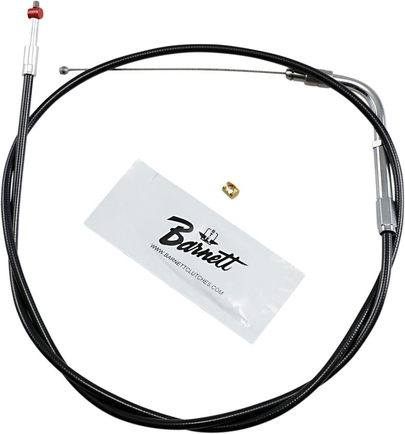 Barnett Black Vinyl Throttle/Idle Cable Alternate Length +15,2 cm (6") +6" +15.2 cm Throttle Cable
