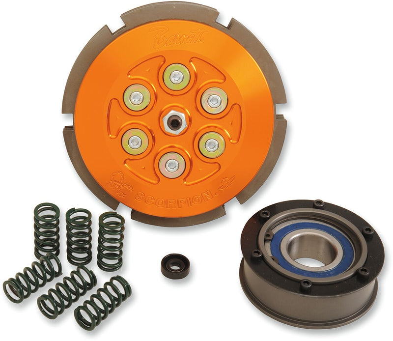 Barnett Scorpion Clutch Clutch Assembly Orange Billet Aluminium Kit