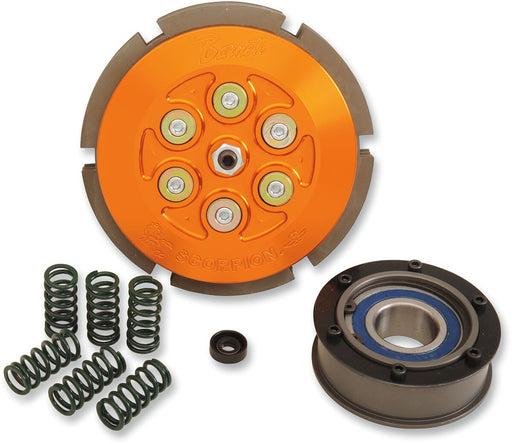Barnett Scorpion Clutch Clutch Assembly Orange Billet Aluminium Kit