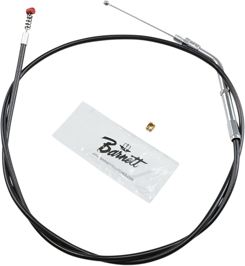 Barnett Black Vinyl Throttle/Idle Cable Alternate Length +15,2 cm (6") +6" +15.2 cm Throttle Cable