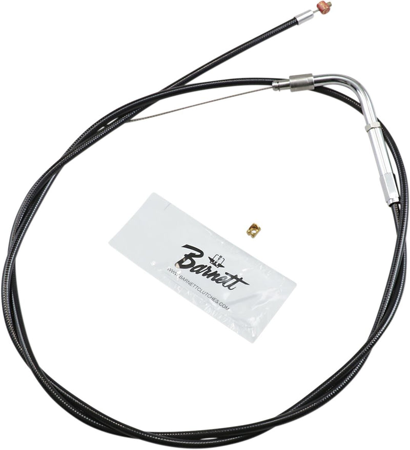 Barnett Black Vinyl Throttle/Idle Cable Alternate Length +15,2 cm (6") +6" +15.2 cm Throttle Cable