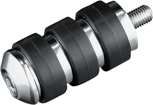 Kuryakyn ISO® Shift Peg Black Chrome Banded Rubber Steel