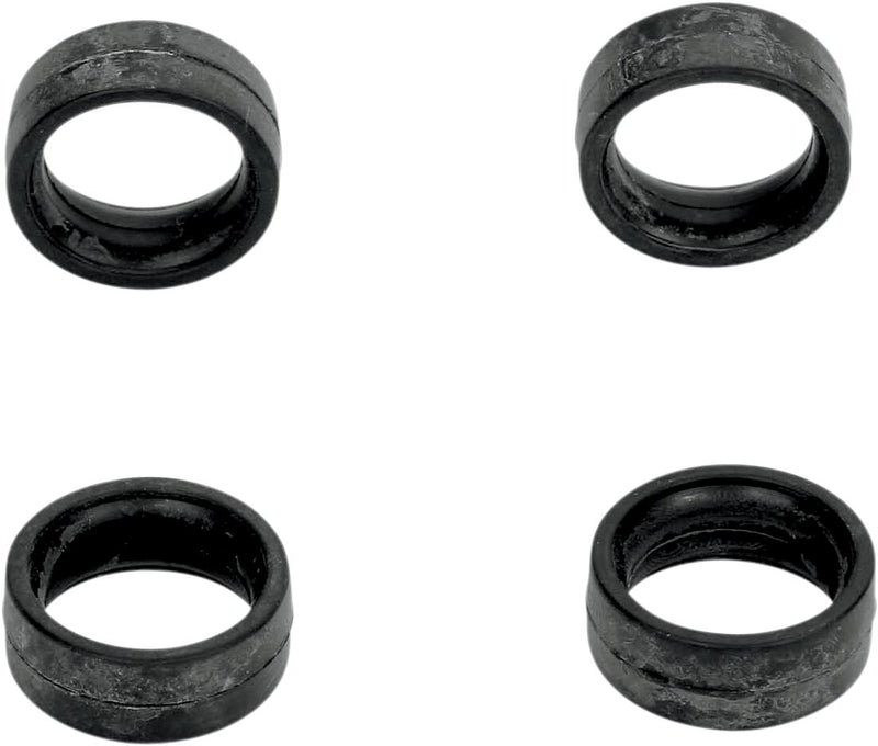 Kuryakyn Replacement Components for ISO® Pegs Pad Black Standard Shift Peg Rubber 4 Pack