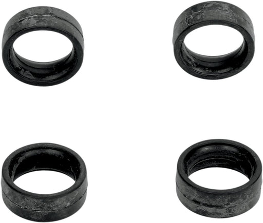 Kuryakyn Replacement Components for ISO® Pegs Pad Black Standard Shift Peg Rubber 4 Pack