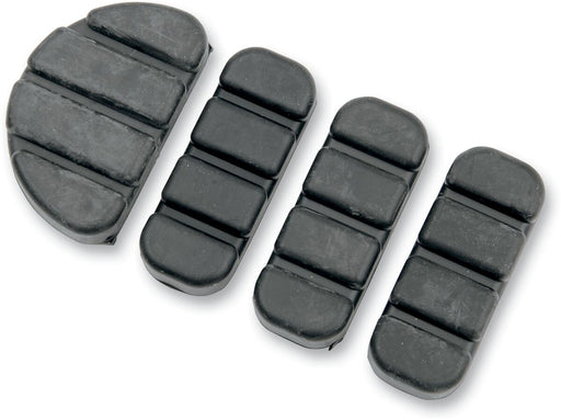 Kuryakyn Replacement ISO® Pads Black Brake Pedal Rubber 4 Pack