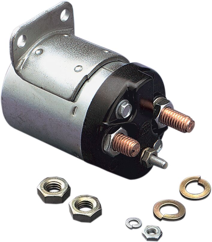 Drag Specialties Starter Solenoid Zinc Steel - MC-DRAG036