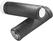 Drag Specialties Replacement OEM-Style Rubber Grips Black Flat Cable Closed End Pair - 170506STS-BC324