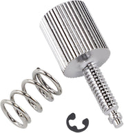 Drag Specialties Throttle Control Adjusting Screw Tensioner Chrome Silver Twist Throttle Aluminium