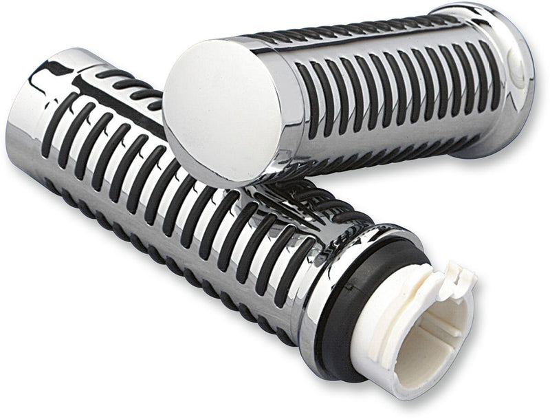 Chrome O-Ring Design Grips